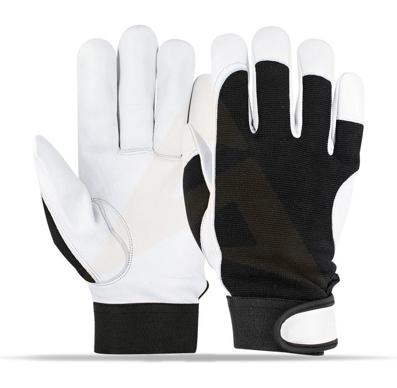 synthetic leather gloves